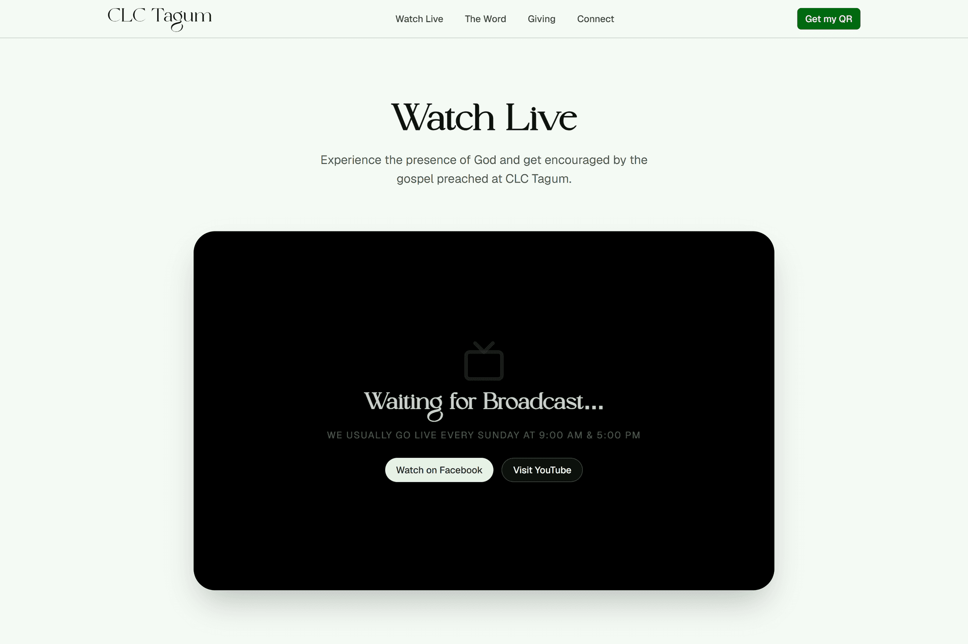 Watch Live Services