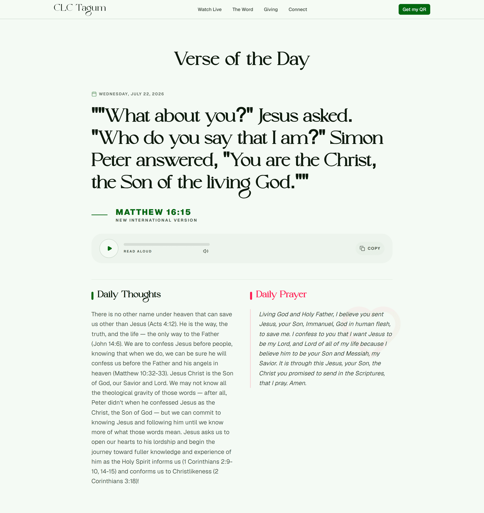The Word Sermon Archive