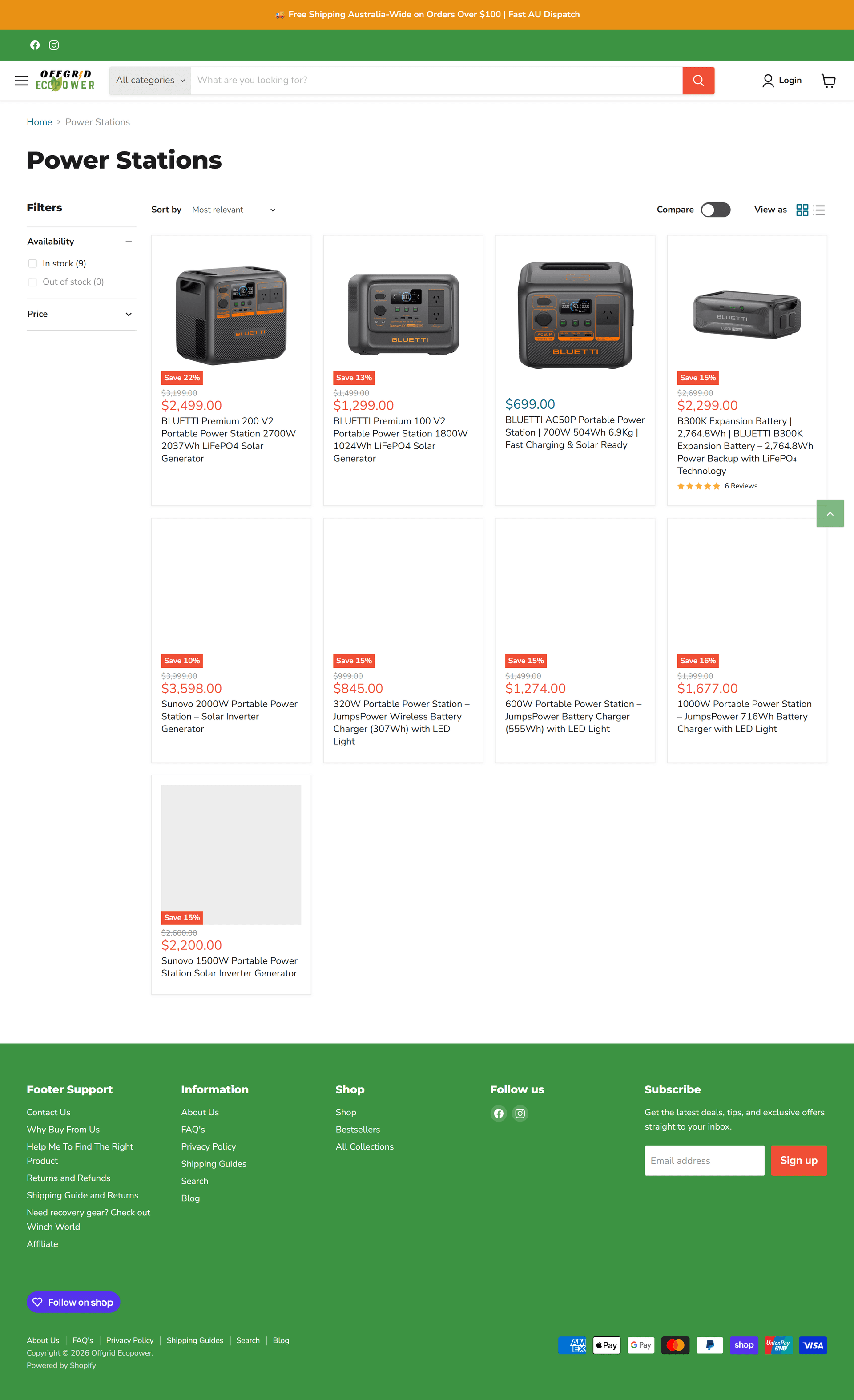 Portable Power Stations