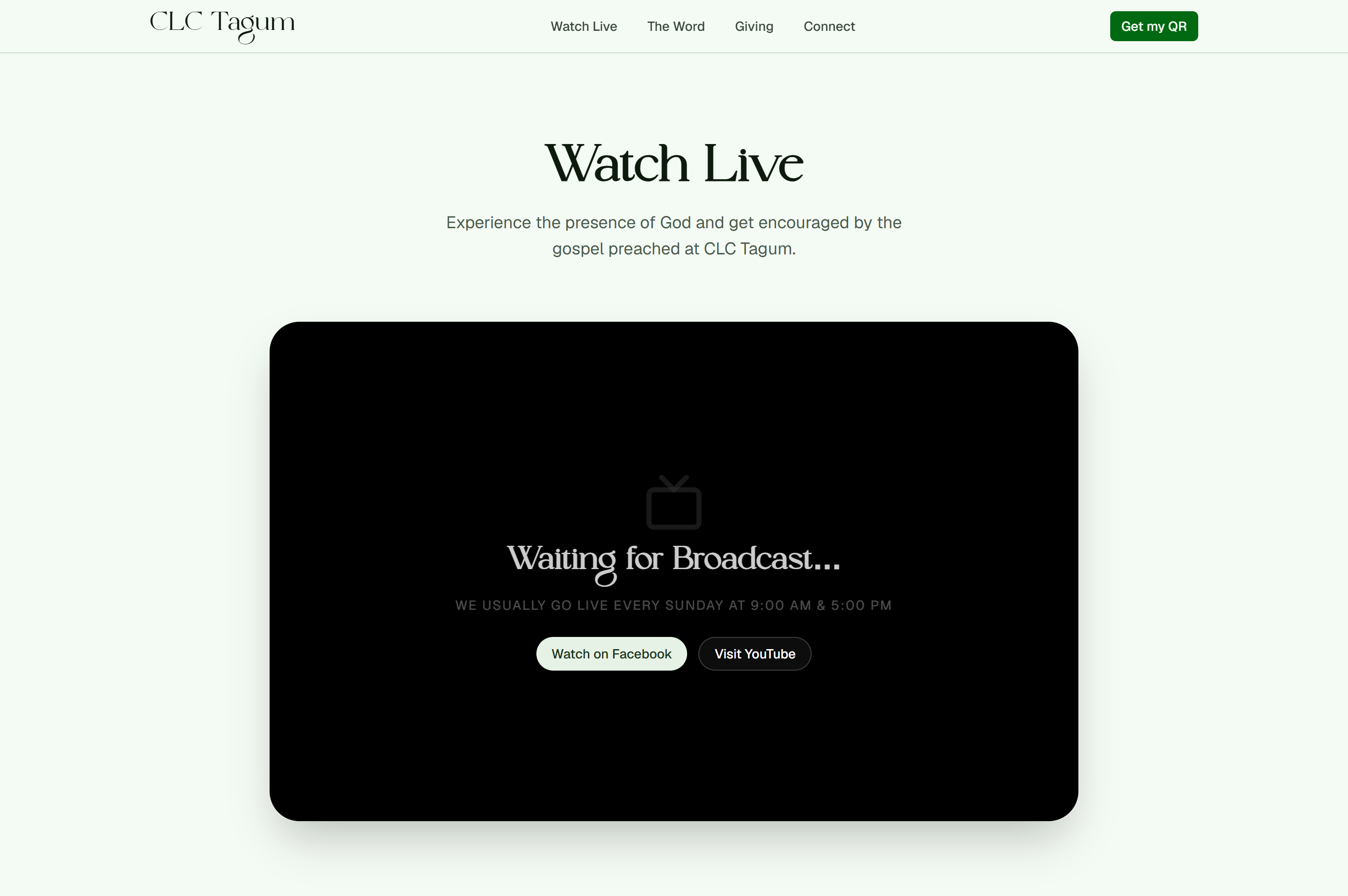 Watch Live Services