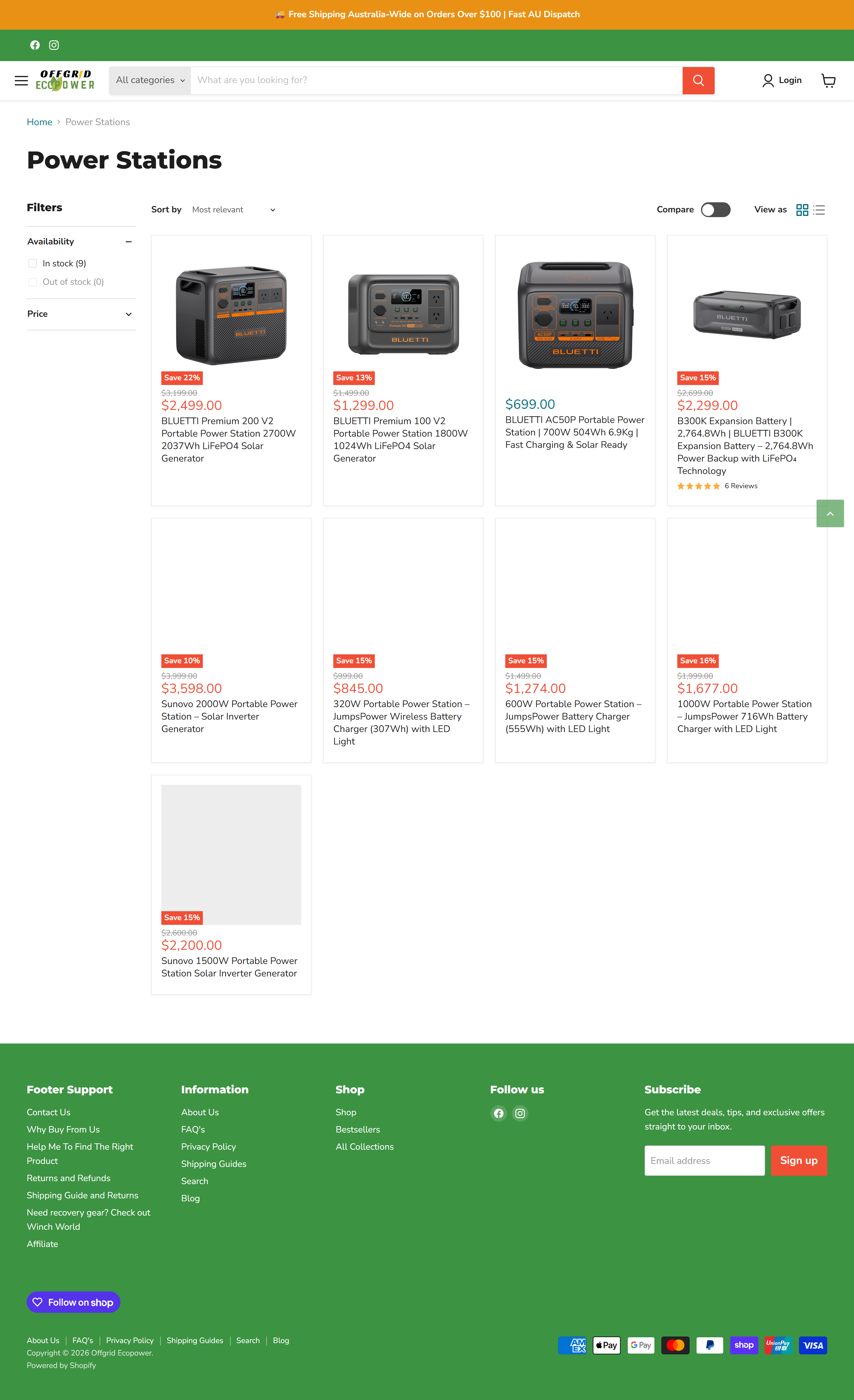 Portable Power Stations